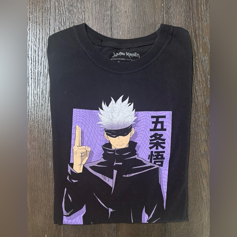 Jujutsu Kaisen Black Graphic T-Shirt